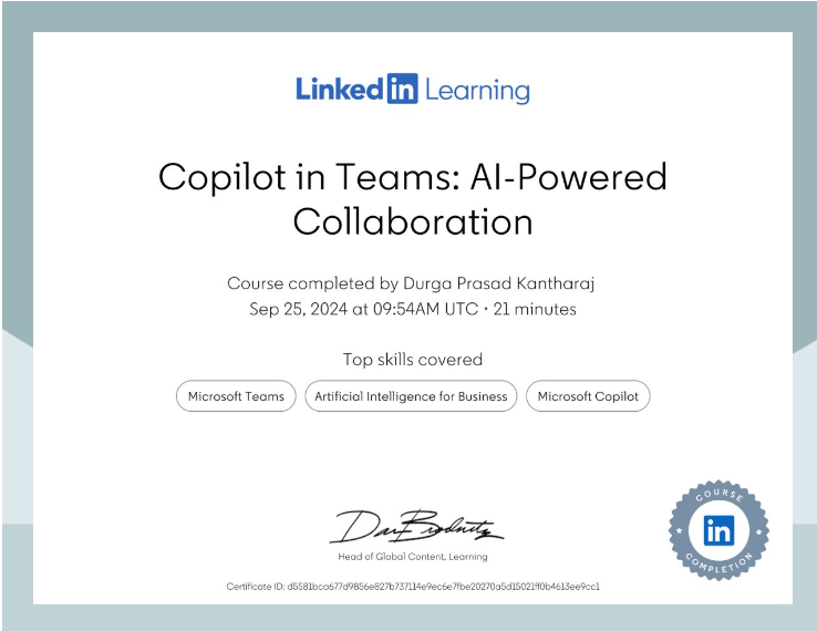 Copilot in Teams AI-Powered Collaboration